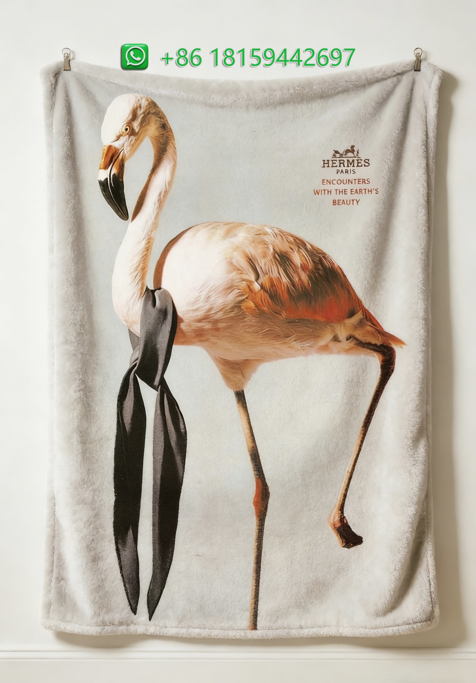 Hermes Throw Blankets